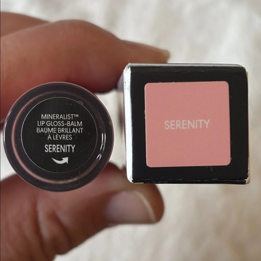 NEW Serenity Bare Escentuals Bare Minerals Lip Gloss Balm NEVER OPENED